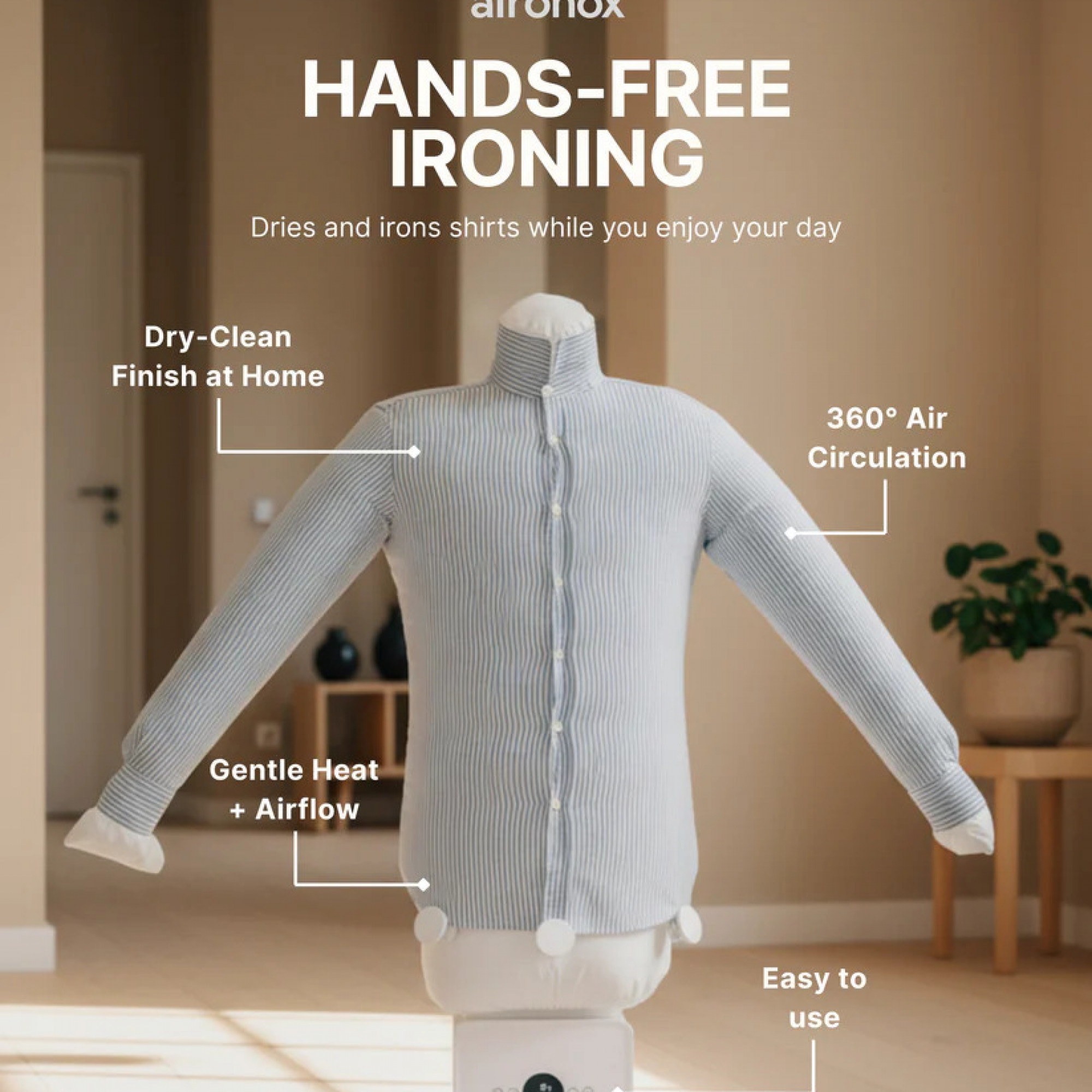Пристрій для розглажування одягу Automatic Ironing Machine